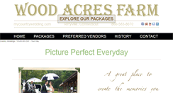 Desktop Screenshot of mycountrywedding.com